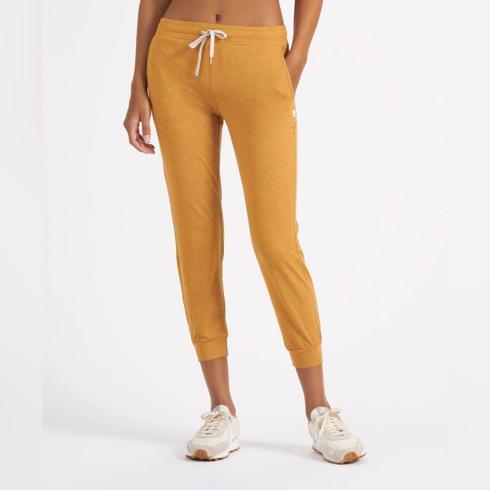 Women's Flax Heather performance jogger (matching top available )